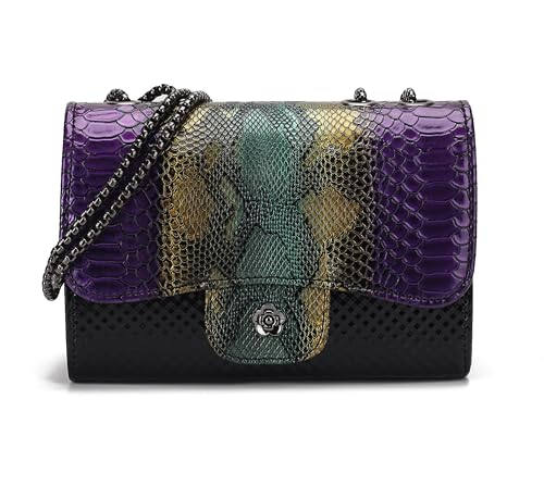 Python Scale Pattern Women's Shoulder Bag Fashion Fashion Women's Shoulder Wallet Card Bag