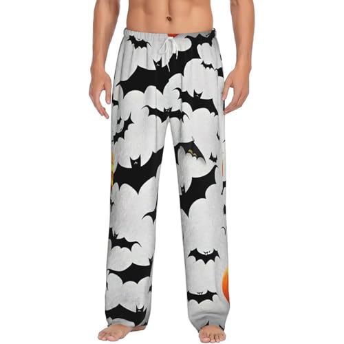 Pyjama polaire homme chauve-souris idéal pour cocooning Halloween