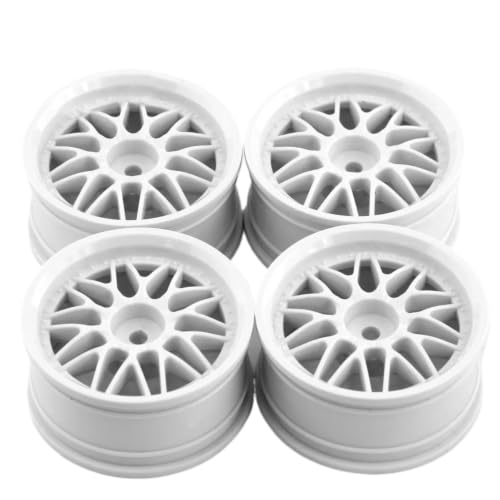 Moyeux et jantes à dérive en métal pour roues de voiture radiocommandée Tamiya Xv02 1/10