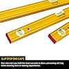 STABILA PRO SET 80 AS Spirit Level Set, includes: 48, 24, and 12 Inch Levels Plus Carrying Case, Cat. Number 29840