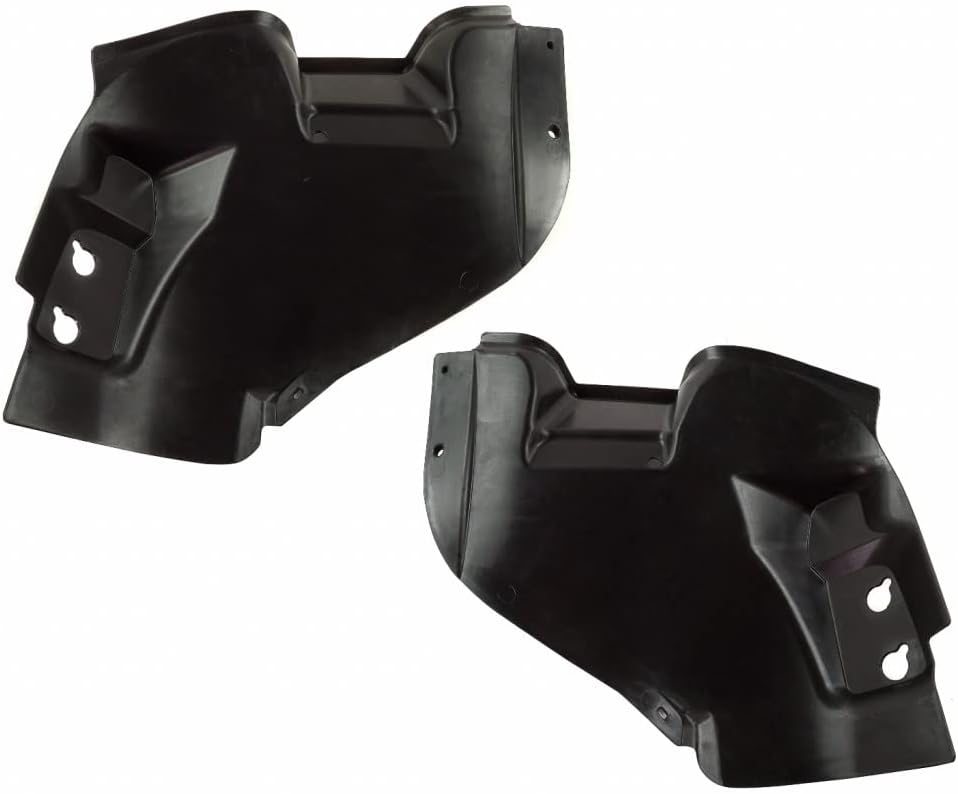 For Ram 1500 2019 2020 2021 2022 Fender Liner Driver and Passenger Side Pair | Front | Lower | Forward | w/Flare | PP Plastic | CAPA | CH1248207, CH1248207C, CH1249207, CH1249207C