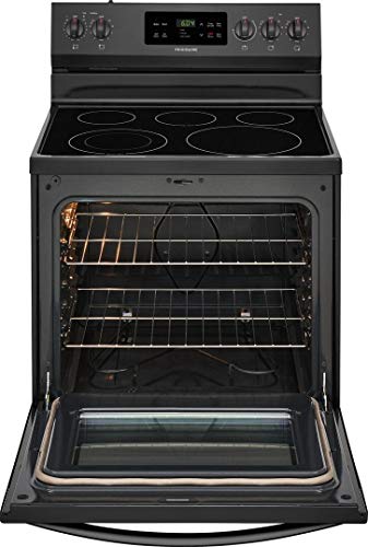 Frigidaire Ffef3054Tb 30 Inch Electric Freestanding Range With 5 Elements, Smoothtop Cooktop, 5.3 Cu. Ft. Primary Oven Capacity, In Black #TOP2