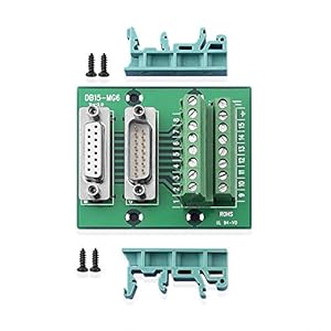 SIENOC DB15-MG6 Breakout Board Klemmleiste