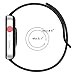 TYEMLM Magnetic Loop For Huawei Watch Fit 3 Strap Accessories NEW Silicone Replacement belt Correa Bracelet for Huawei watch fit3 Band Watchbands(Black)