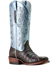 ARIAT Women's Women's Futurity Silk Exotic Caiman Western Boot Square