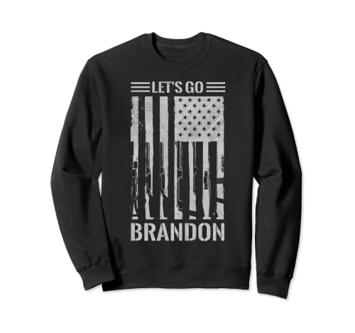Let's Go Brandon - Bandera estadounidense Sudadera