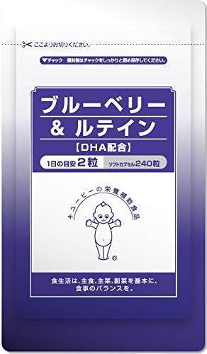 ブルーベリー ＆ ルテイン 240粒約120日分（約4ヶ月分） [ ビルベリー エキス DHA 配合 ]