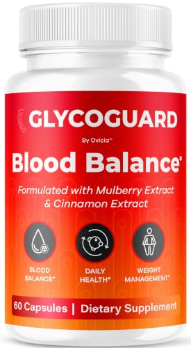 Glyco Guard - Official GlycoGuard Capsules Advanced Formula with All Natural Ingredients, Daily Premium Pills Maximum Strength for Wellness & Overall Health Support, 60 Capsules for 1 Month