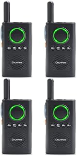 Chunhee Intercoms Wireless for Home-Wireless Intercom System for Elderly/Kids, Home Intercom System Room to Room Communication, 1.5 Miles Long Range Intercom System for Office/Camping/Hiking(4 Pack)