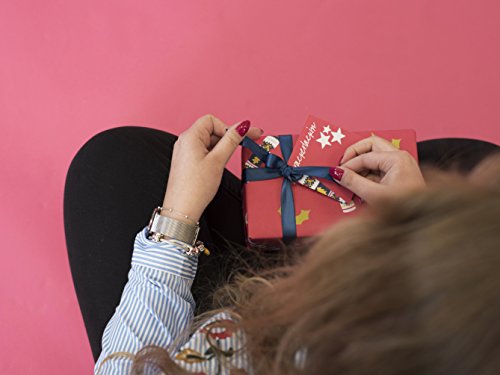 Bomb Cosmetics Crackerlackin' Handmade Wrapped Bath & Body Gift Pack, Contains 5-Pieces, 480g - Image 3