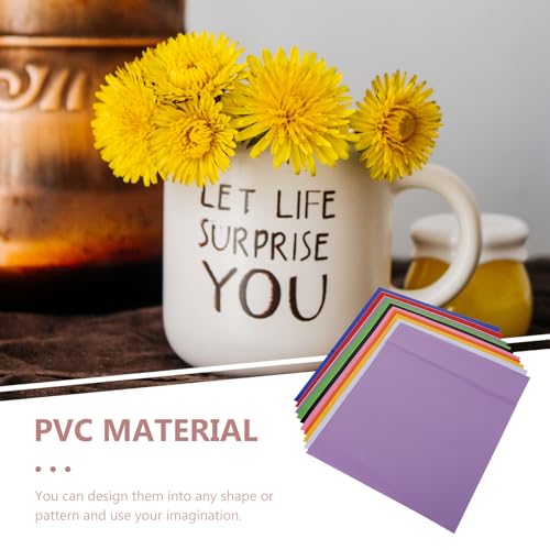 Vinilo adhesivo de PVC en 10 láminas para decoración DIY y tazas 3
