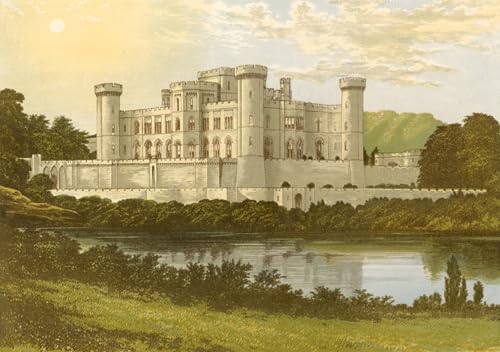 Affiche d'Art Décoratif Château d'Eastnor Alexander Lydon - Grand Imprimé Sur Toile