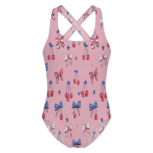 Maillot de bain filles imprimé pour la plage et la fête de l'indépendance