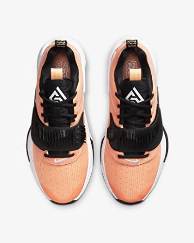 Nike Zoom Freak 3 Mens Basketball Shoes Orange Chalk/White-Black Size 10 #TOP2