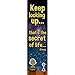 Eureka Peanuts Vertical Classroom Banner, Keep Looking Up, Measures 45 x 12"