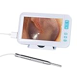 Digital Otoscope with Ear Wax Removal kit, 3.9mm HD Ear Cleaning Camera with 6 LED Lights and 4.3...