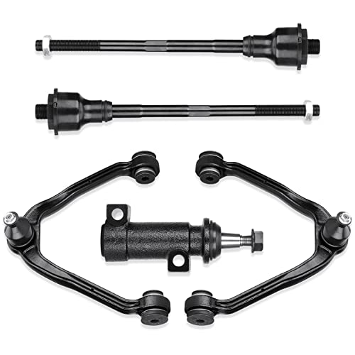 4WD Front Upper Control Arms w/Ball Joints for 1999-2006 Chevy Avalanche Suburban Silverado 1500 Tahoe, GMC Sierra 1500 Yukon, 2000-2006 Cadillac Escalade Tie Rods End Suspension Kit K80942 13Pcs by Autsurles - Used condition - Image 7