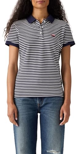 Levi's Hm Polo Marigold Stripe Peacoat S, Marigold Stripe Peac, M