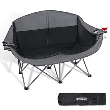 folding double camping chair