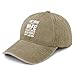 I Can't Argue with My Wife She's Older Than Me Funny Hat for Men Fashion Washed