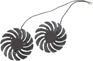 Rakstore PLD09210B12HH Graphics Card Cooling Fan Replacement for MSI RTX 3060 3060 Ti Ventus 3X Quiet Cooler Fan (B)