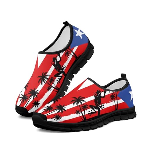 Image of Womens Slip On Walking Shoes Non Slip Loafer Breathable Holiday Travel Shoe Lightweight Casual Low Top Sneakers SizeUS 5.5-11.5