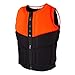 Chaleco Salvavidas De Neopreno,Chaleco Salvavidas De Pesca Para Adultos Chaleco De Flotabilidad Chaleco De Natación Anticolisión Para Esnórquel,Adecuado Para Cualquier Actividad Acuática,Naranja,XL