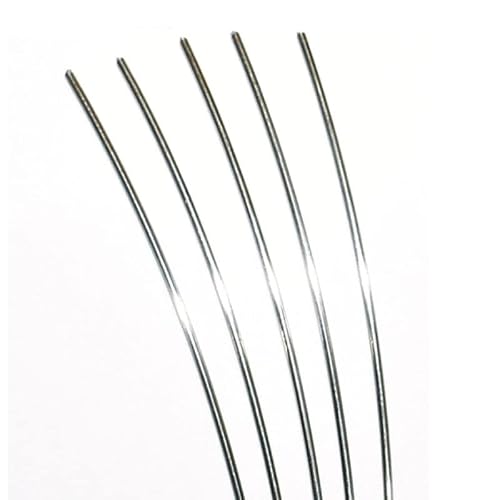 MMLFX 1pc 5Meters A2/304 Stainless Steel Spring Steel Wire CS 0.4/0.5/0.6/0.7/0.8/1/1.2/1.3/1.5/1.8/2mm (Length : 3 meters, Outer Diameter : 2mm)