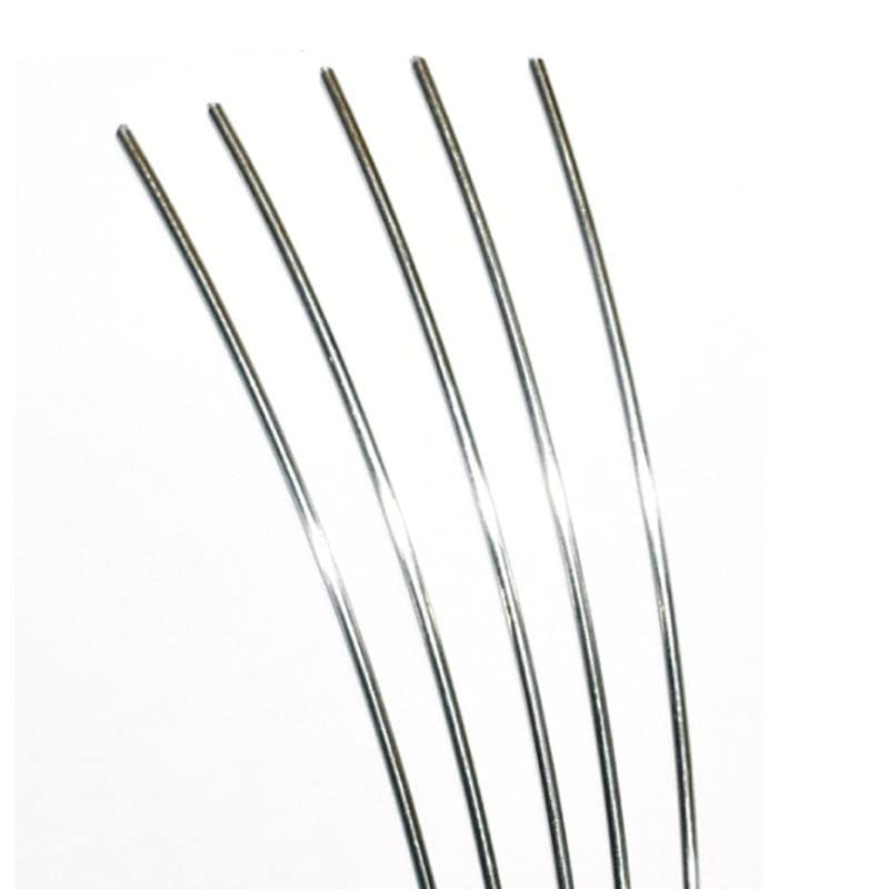 MMLFX 1pc 5Meters A2/304 Stainless Steel Spring Steel Wire CS 0.4/0.5/0.6/0.7/0.8/1/1.2/1.3/1.5/1.8/2mm (Length : 1 meter, Outer Diameter : 0.7mm)