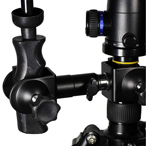 Hooshion Metal Tripod Umbrella Holder, Outdoor Camera Tripod Umbrella Holder Metal Clip Bracket Stand Clamp Photography Accessory(Metal Clip Not Plastic Clip) - Thumbnail 3