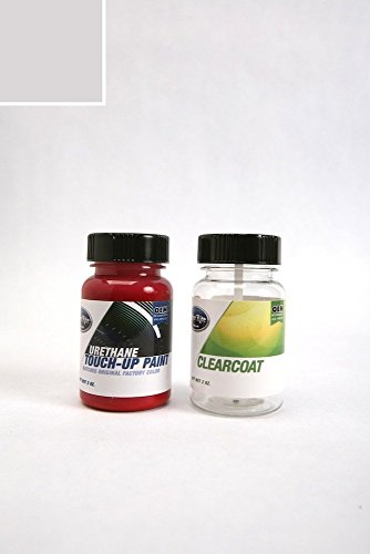 Colorrite Two-Ounce Bottle Automotive Touch-Up Paint For Ford Mustang - Ingot Silver Metallic Ux - Value Package #TOP7