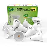 GY GU10 LED Bulb 4.9W 780lm Warm White 3000K Energy Saving LED Bulb,The New UK Energy Efficiency Class B Replaces 80W, 110°Beam Angle Non-Dimmable, 10 Pack