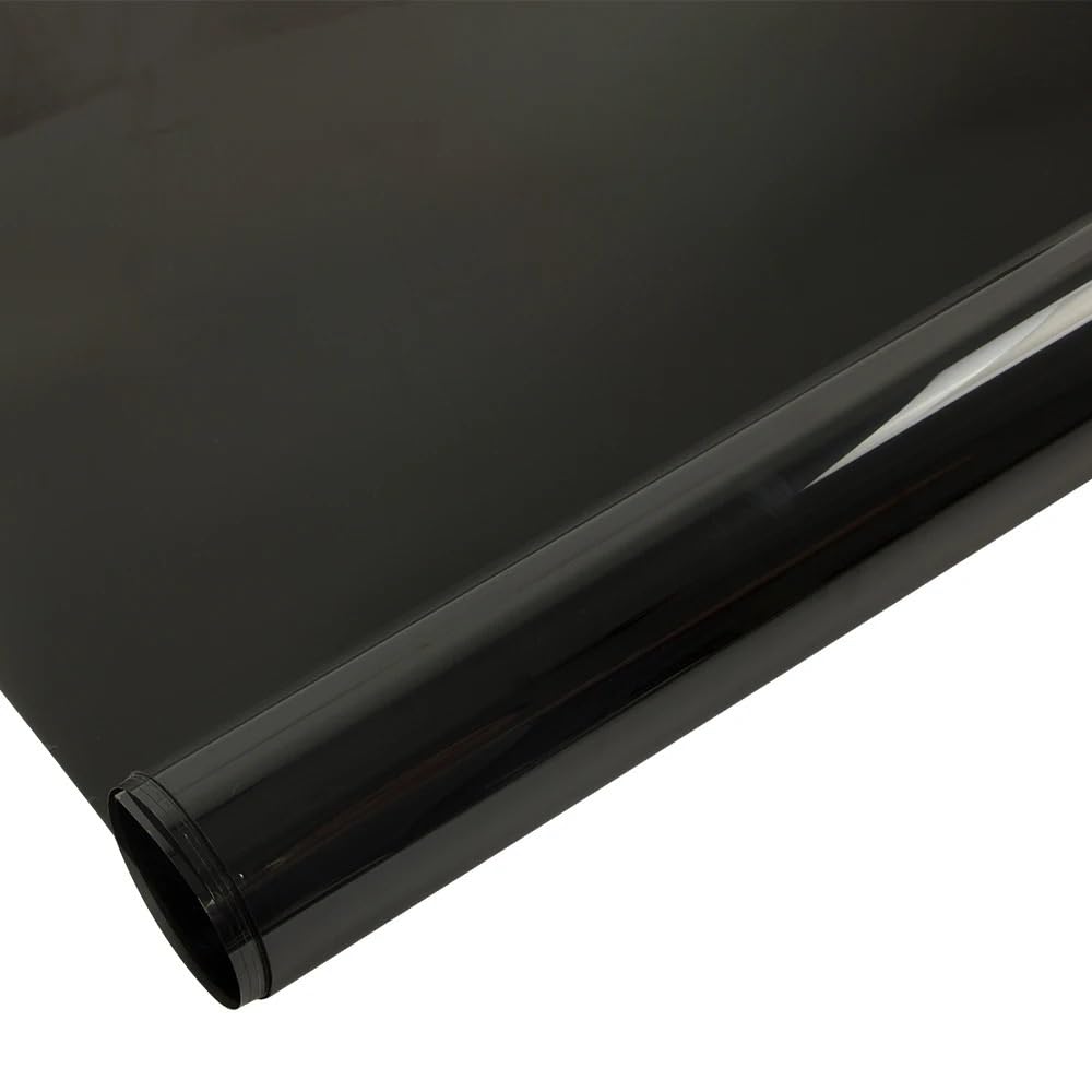 Pellicola Oscurante Vetri Auto Pellicola for vetri Auto Nera, Pellicola for vetri Auto Anti UV Pellicola Oscurante per Vetri Auto(50cmx600cm)