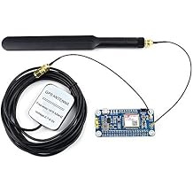 for Raspberry Pi NB-IoT Cat-M eMTC GNSS HAT Based on SIM7080G with LTE GPS External Antenna for Pi 5 4 3 2 Model B B+ Zero Pico W WH USB Interface UART Supports GLONASS BeiDou Galileo @XYGStudy