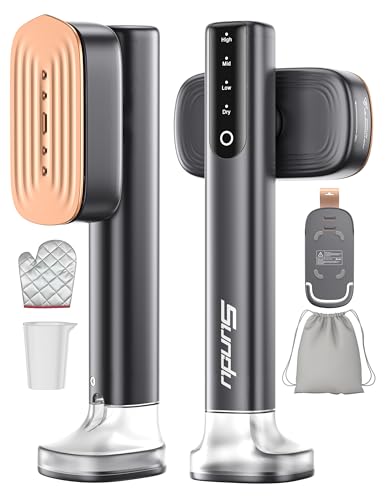 Image of Sundu Travel Steamer for Clothes,35 g /min Steam Quick Wrinkle Removal