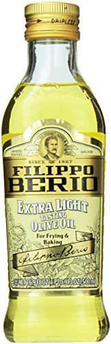 Filippo Berio Extra Light Tasting Olive Oil, 16.9 Ounce (Pack of 12)
