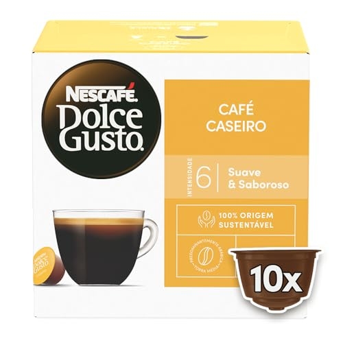 Dolce Gusto Café Caseiro 10 Cápsulas