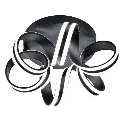 Trio Leuchten Carrera 38 W, Nero