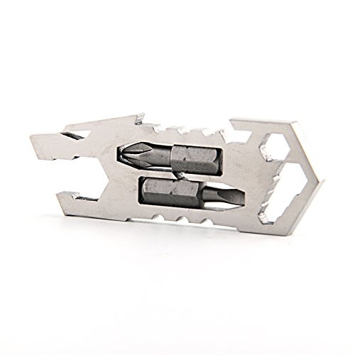 Titanium Multi Tool Pocket Multi Function Wrench Screwdriver Bottle Opener