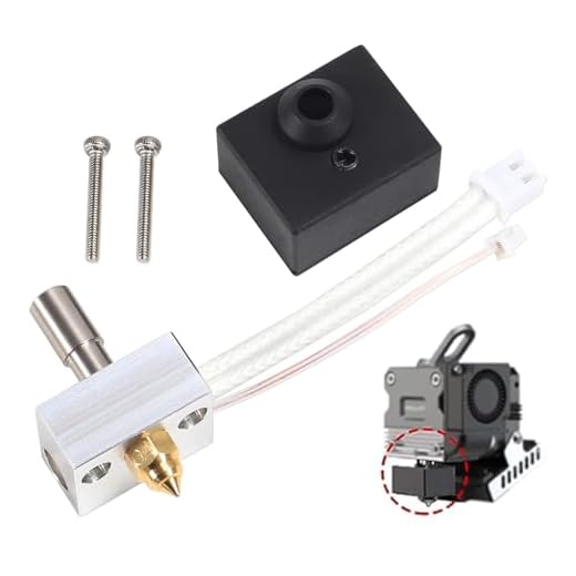 QCCAN Sprite Heating Block Hotend Kit High Temperature 260℃ 3D Printer Parts Compatible with Ender 3 S1/ Ender 3 S1 Plus
