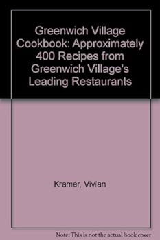 Hardcover Greenwich Village Cookbook. Book