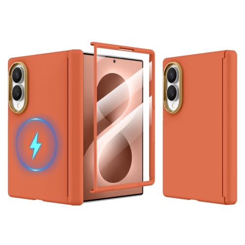 MOWIME ���C�f�U�C�� Samsung Galaxy Z Fold 8 �P�[�X�A�I�����W