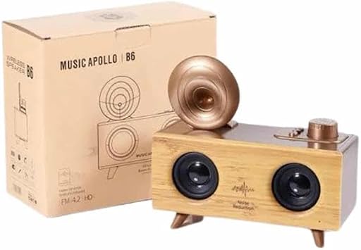 YamanHobi,Gramafon Radyo Bluetooth Hoparlör Nostaljik Radyo FM Radyo