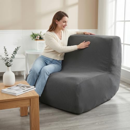 Funda para Silla sin Brazos Elástica Lavable Cobertura Total 6