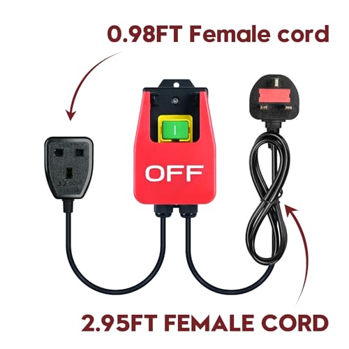 Interruptor de encendido de 220V Ortis con botón de gran formato para mesa 4