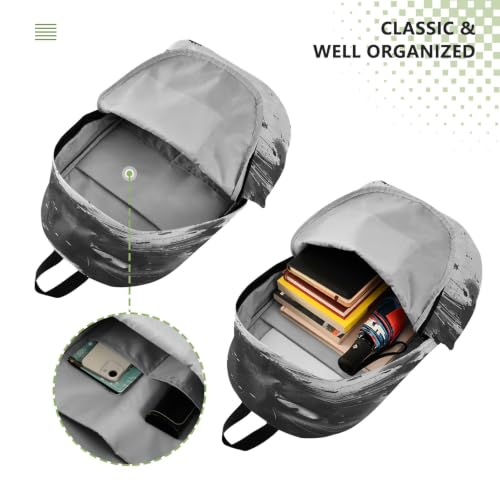 Sac à dos pour ordinateur portable chat noir confortable contre le mal de dos