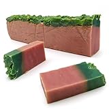 10 Uds. Barra de jabón artesano de Papaya (1.2kg) Venta al por mayor - DIY - Jabones naturales a granel - Hecho en España - Exfoliante suave -Elimina células muertas - Rejuvenece la piel muy seca