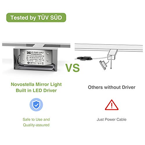 10W Luce Specchio Bagno, Novostella 750LM LED