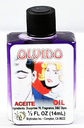 1 PIECE BRYBRADAN FORGET SPIRITUAL OIL OLVIDO ACEITE ESPIRITUAL -1/2 FL OZ 14.7ML