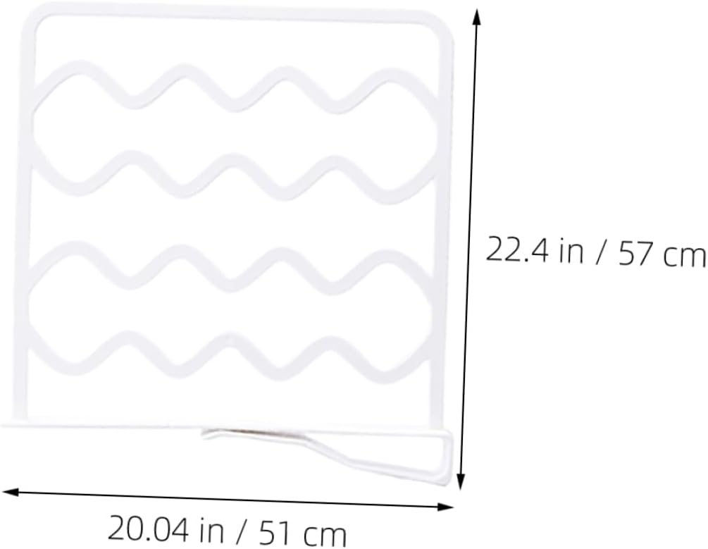 SECFOU 10pcs Closet Shelf Dividers Dividers for Storage Organizer Wire Shelf Separators for Cabinet Easy Install Material Multilayer